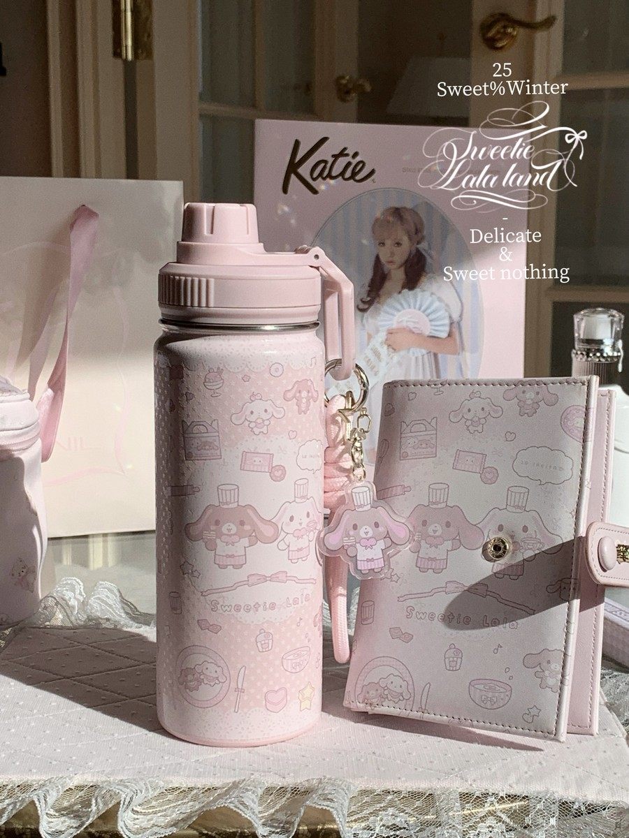 rabbit cute kawaii water bottle