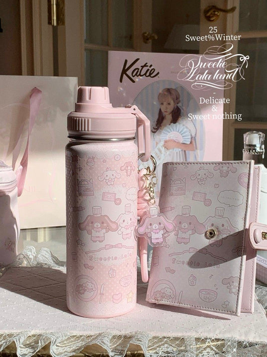 rabbit cute kawaii water bottle