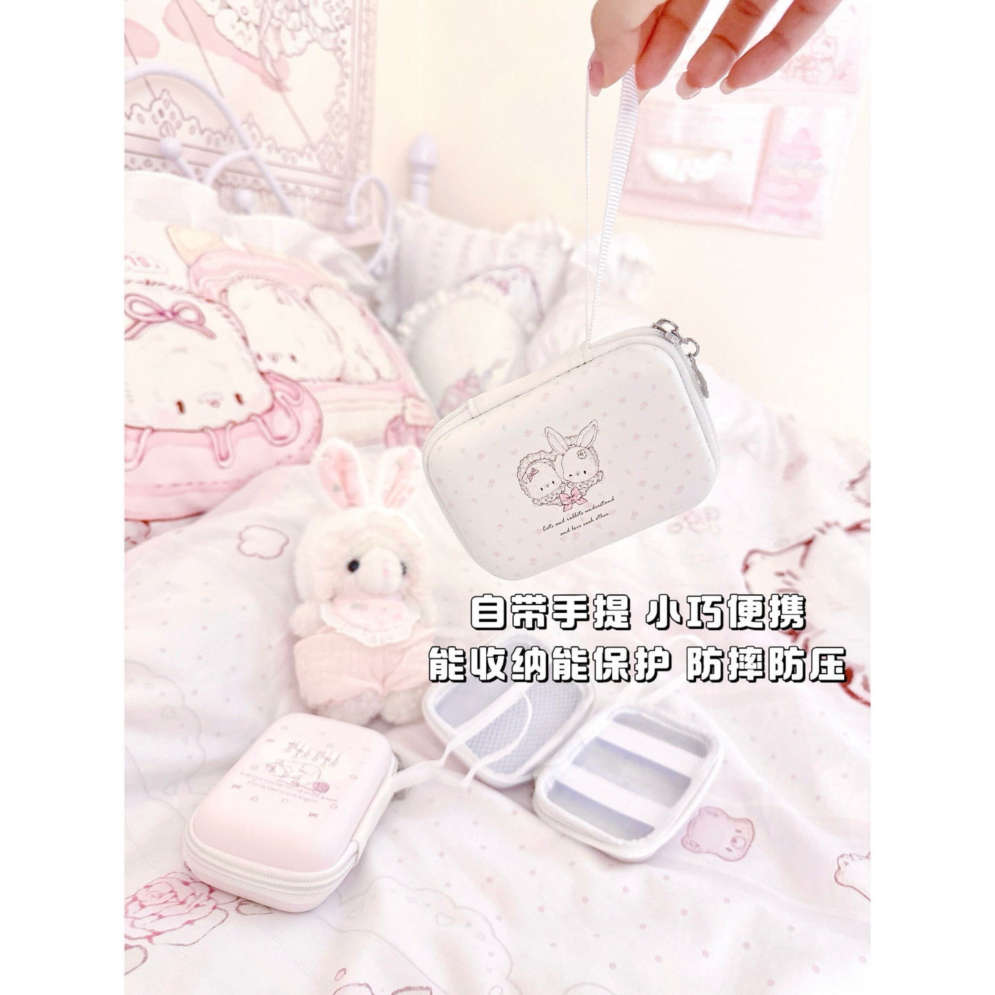 kawaii cat CCD camera bag
