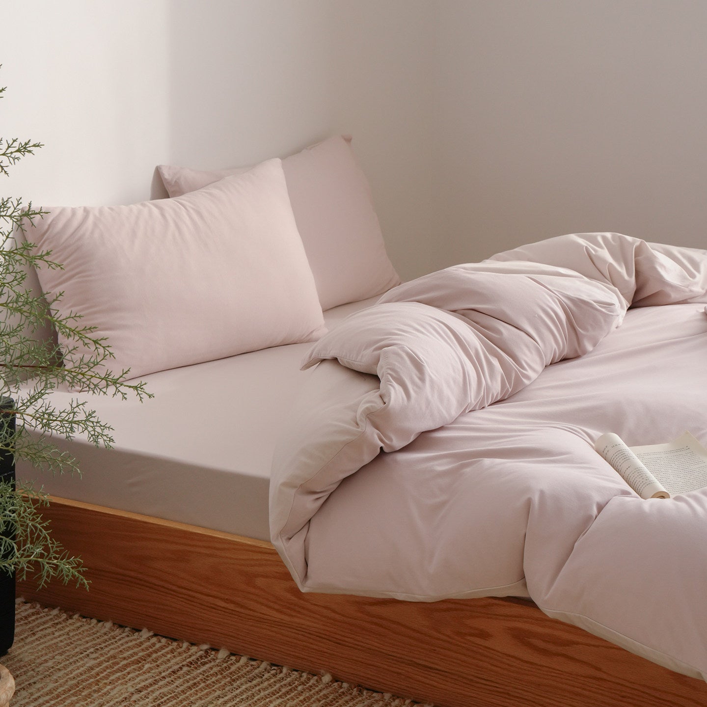 Tianzhu cotton bed sheet four-piece set