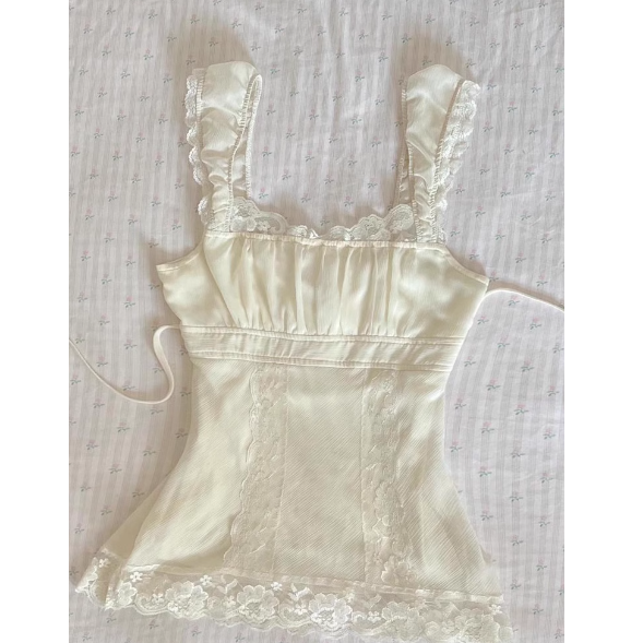 Pure lace camisole