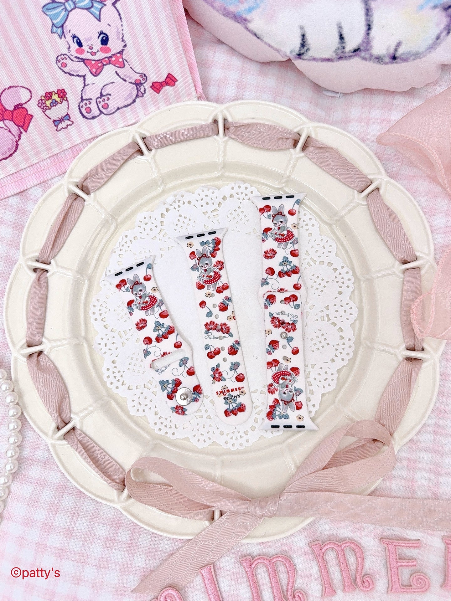 cute watch silicone strap