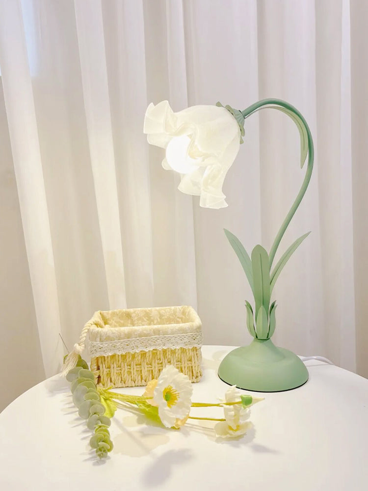 Bedroom flower led table lamp