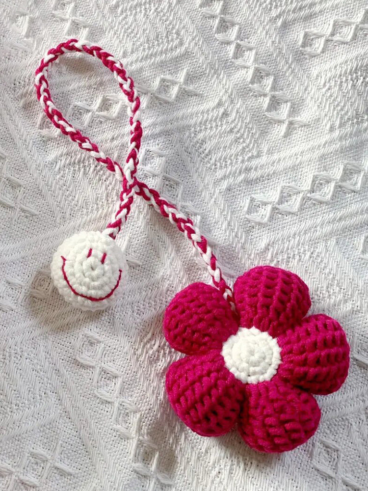 diy crochet puff flower kit