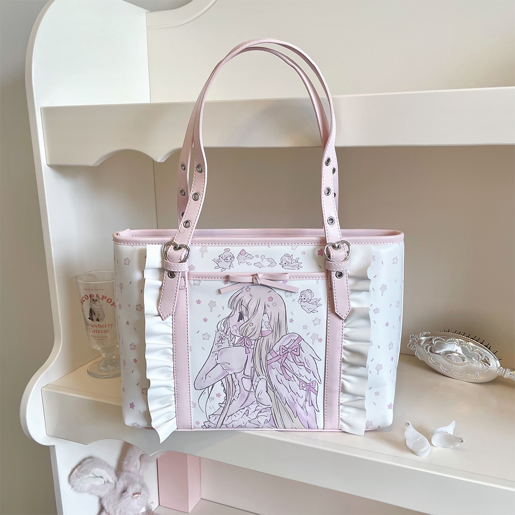 kawaii angel girl handbag