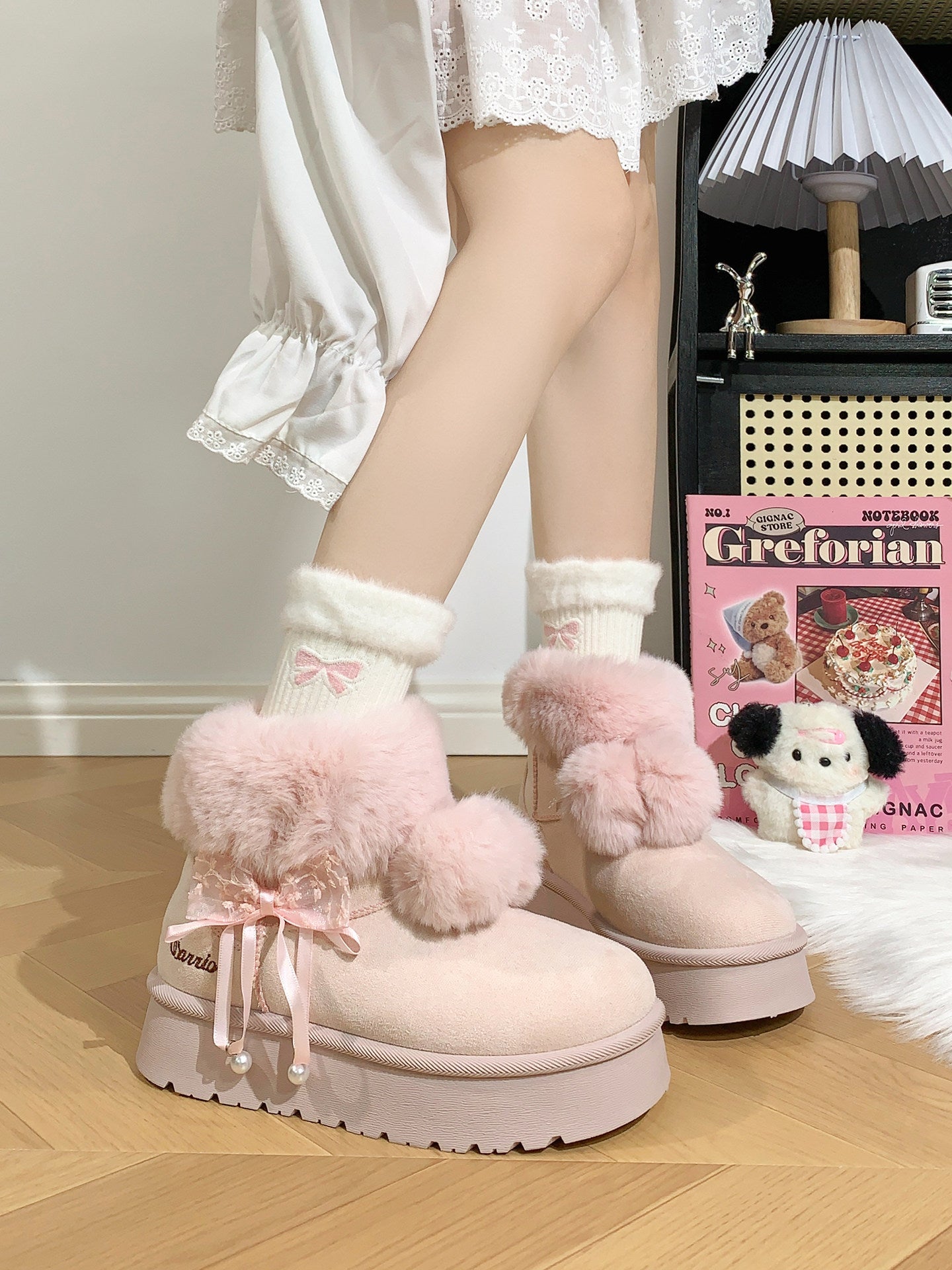 kawaii winter boots