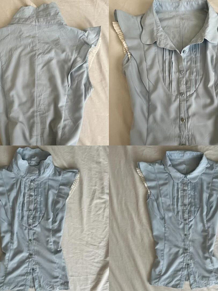 baby blue fresh shirt