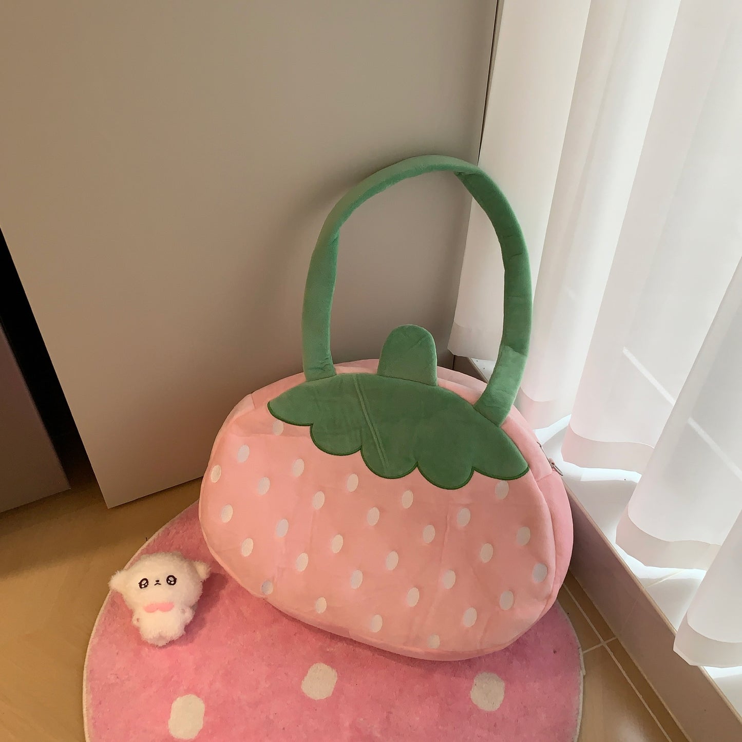 kawaii strawberry handbag