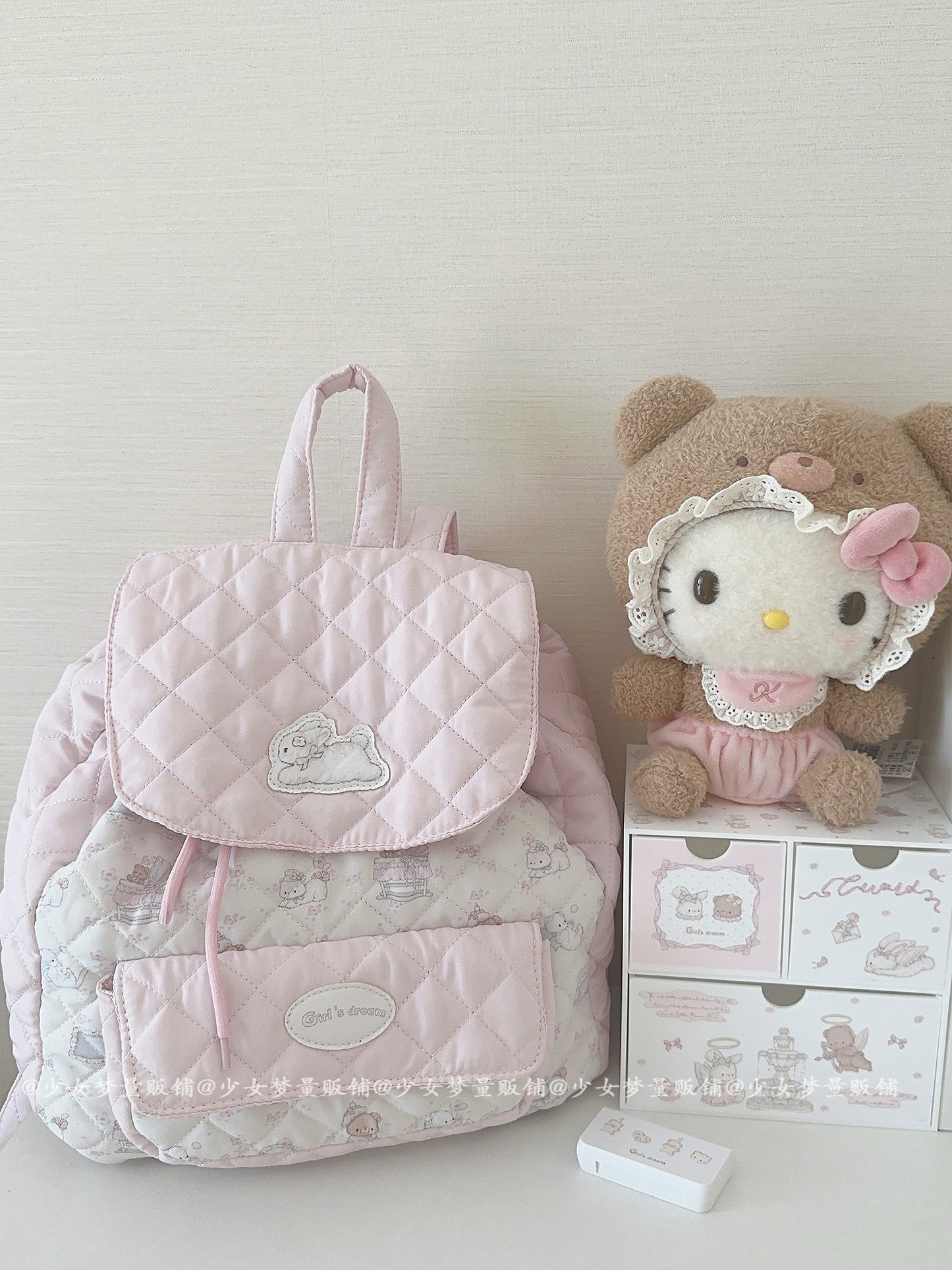 soft girl kawaii backpack