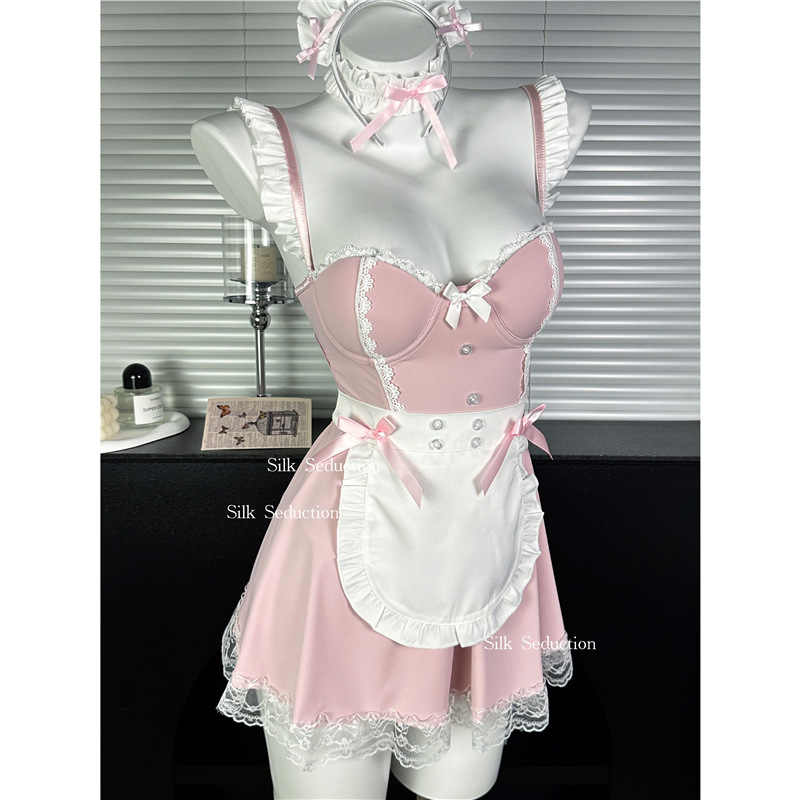 Pink Maid Kawaii Pajamas