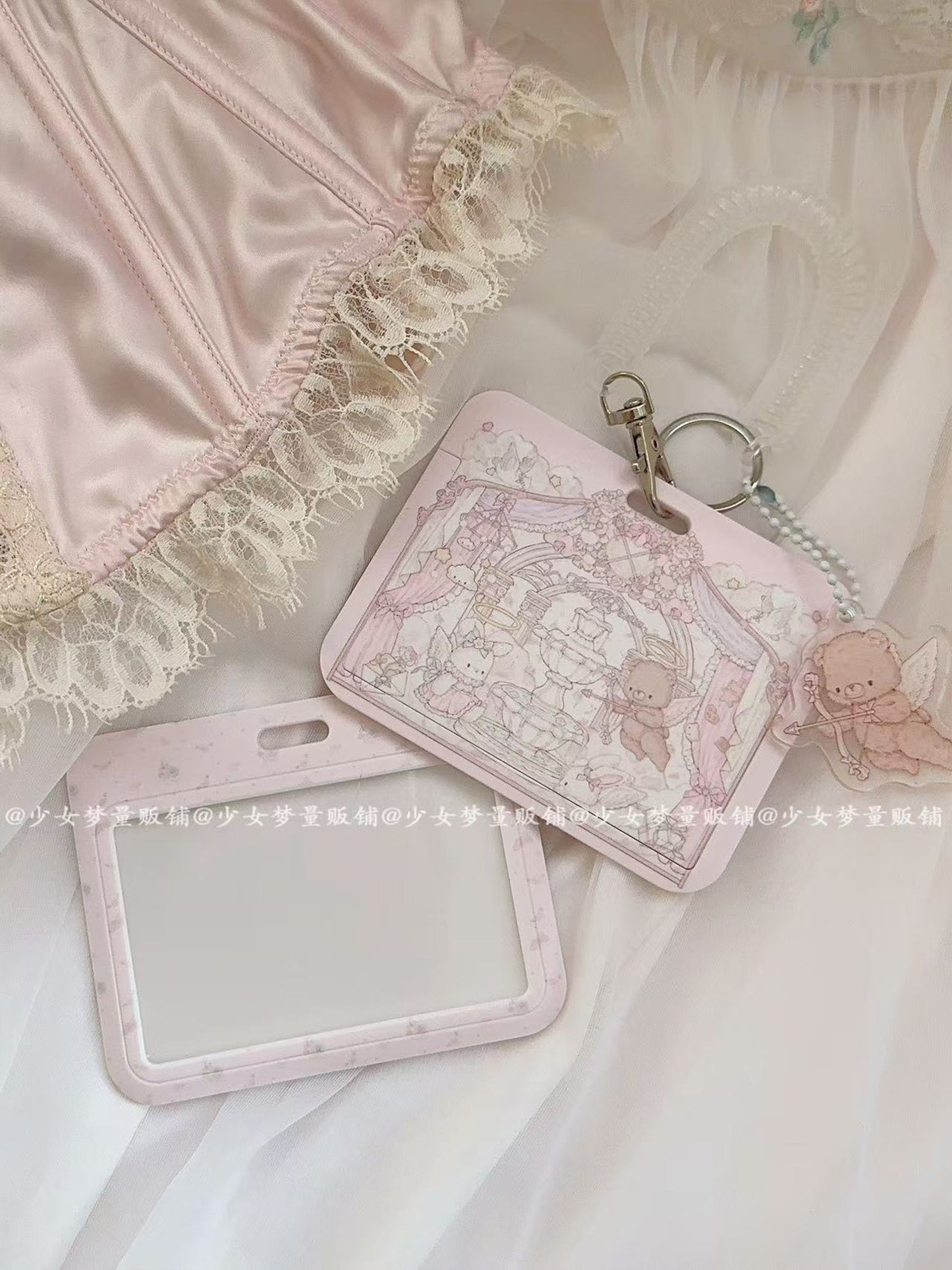 Girl's Dream Cupid Rabbit Bear Card Set