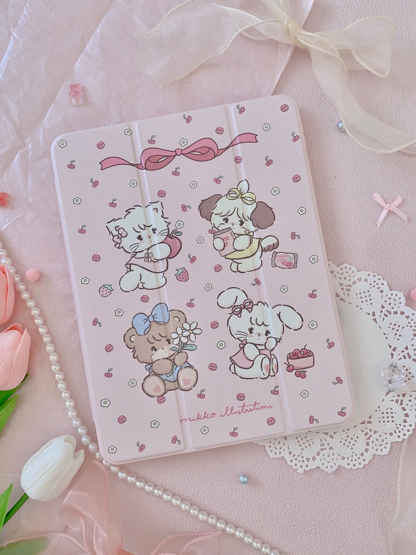 kawaii ipad protective case