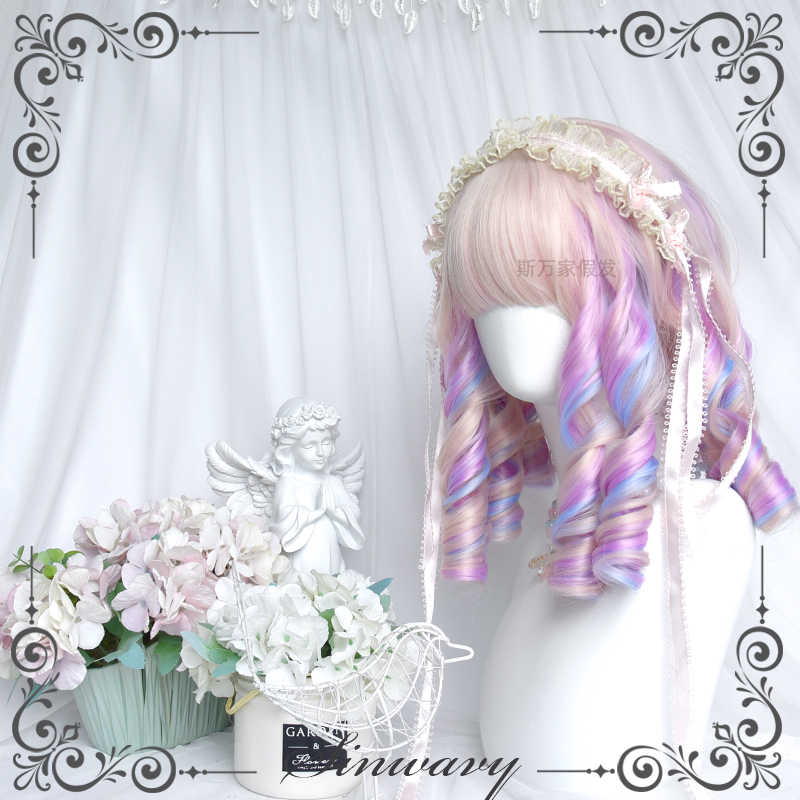 Roman Roll Lolita Wig