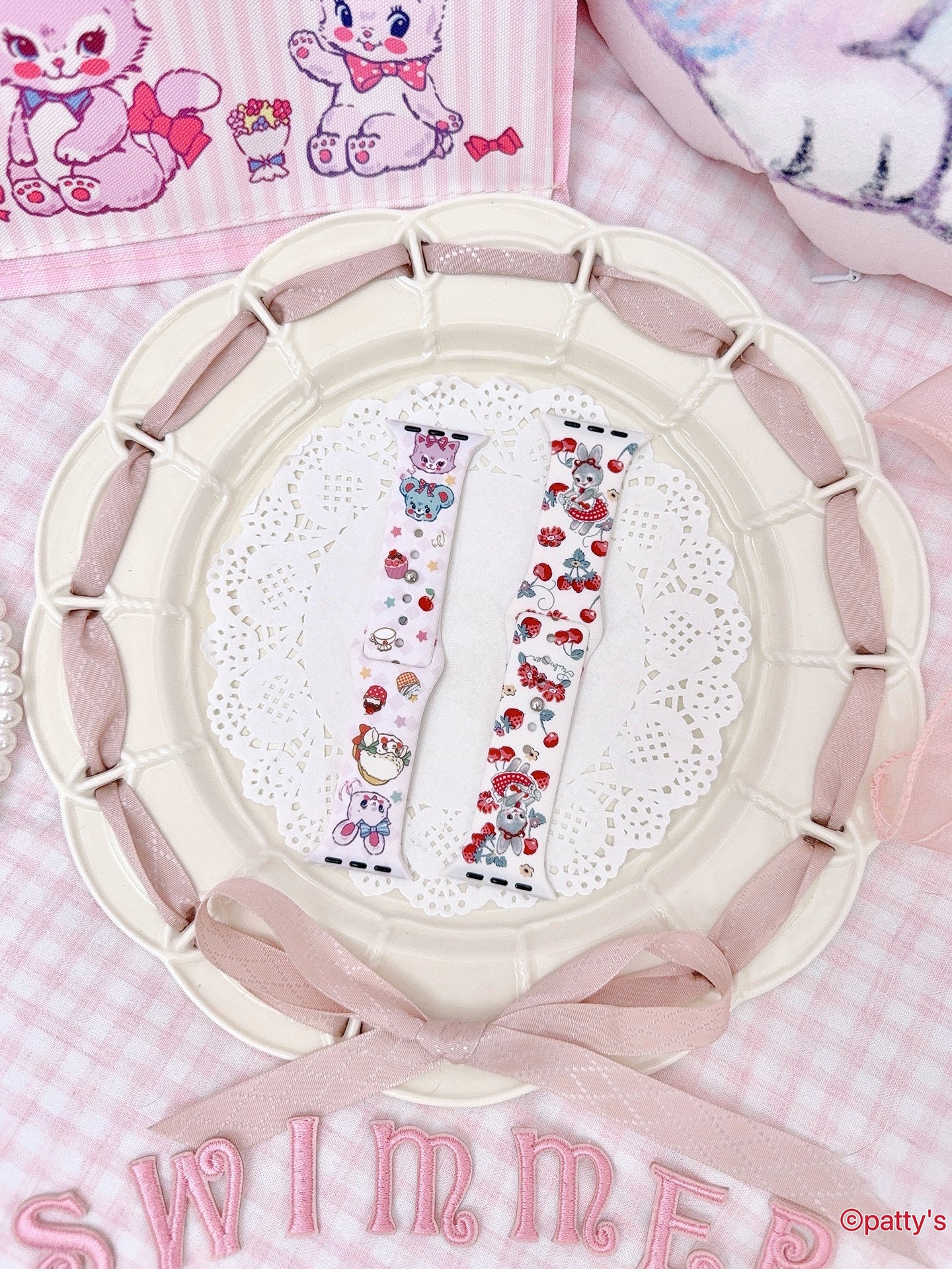 cute watch silicone strap