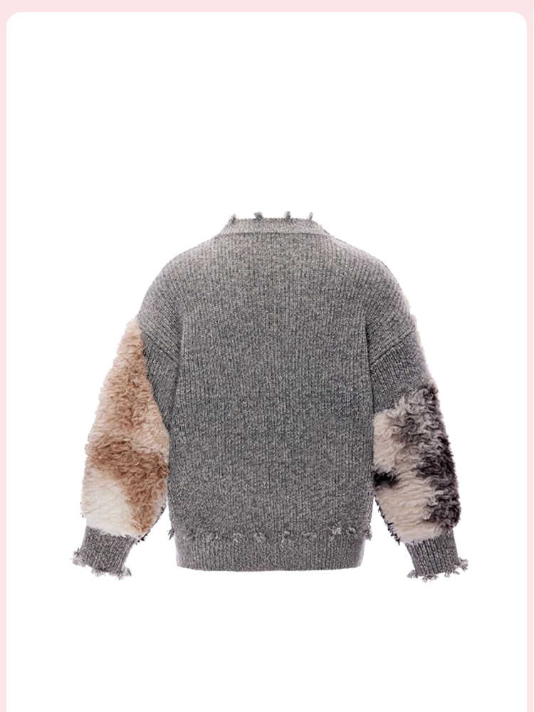 Plush Lamb Pullover Sweater