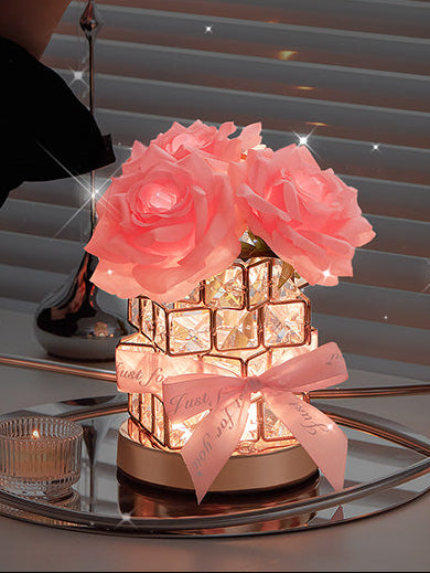 Birthday gifts rose glasses night light