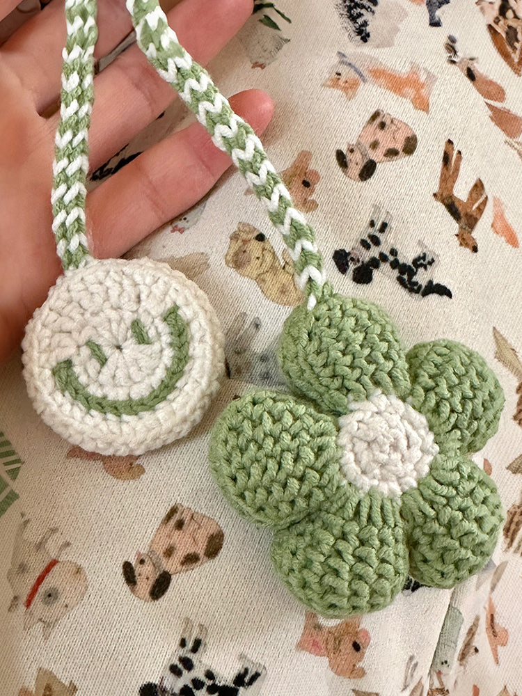 diy crochet puff flower kit