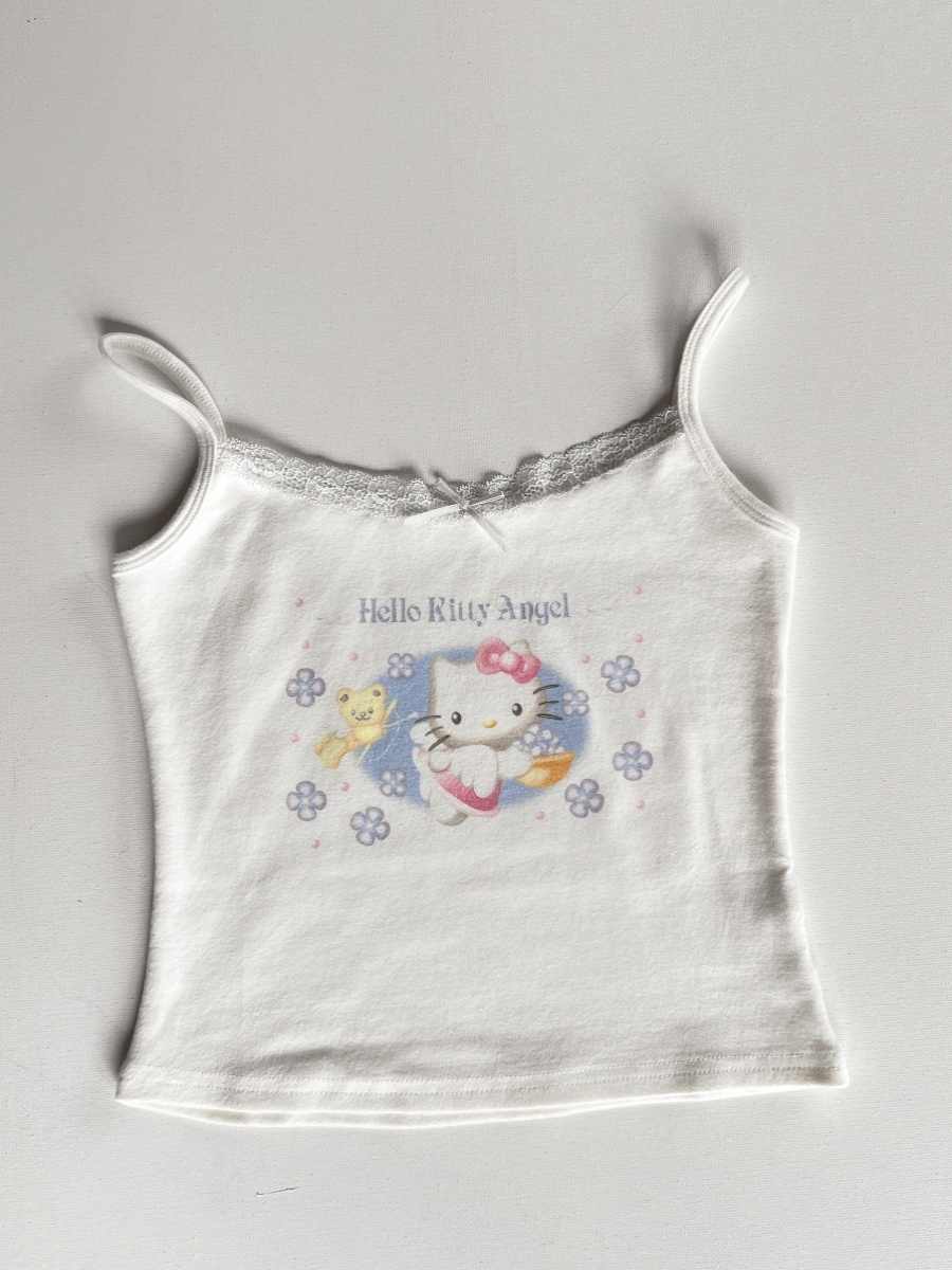 Cupid Kitty Angel Tank Top