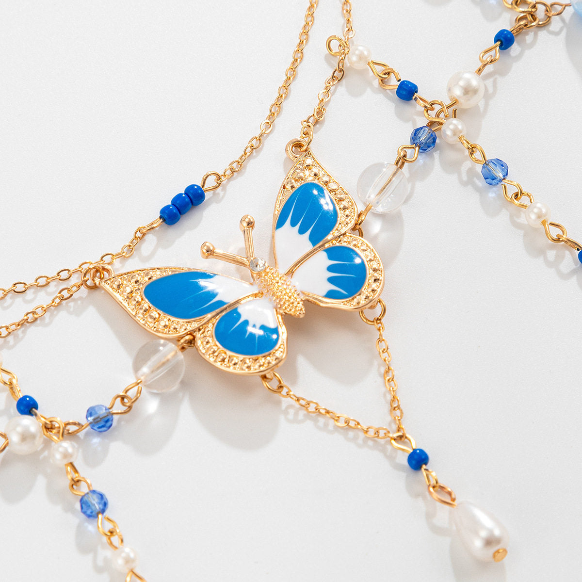 Cross border jewelry bead necklance