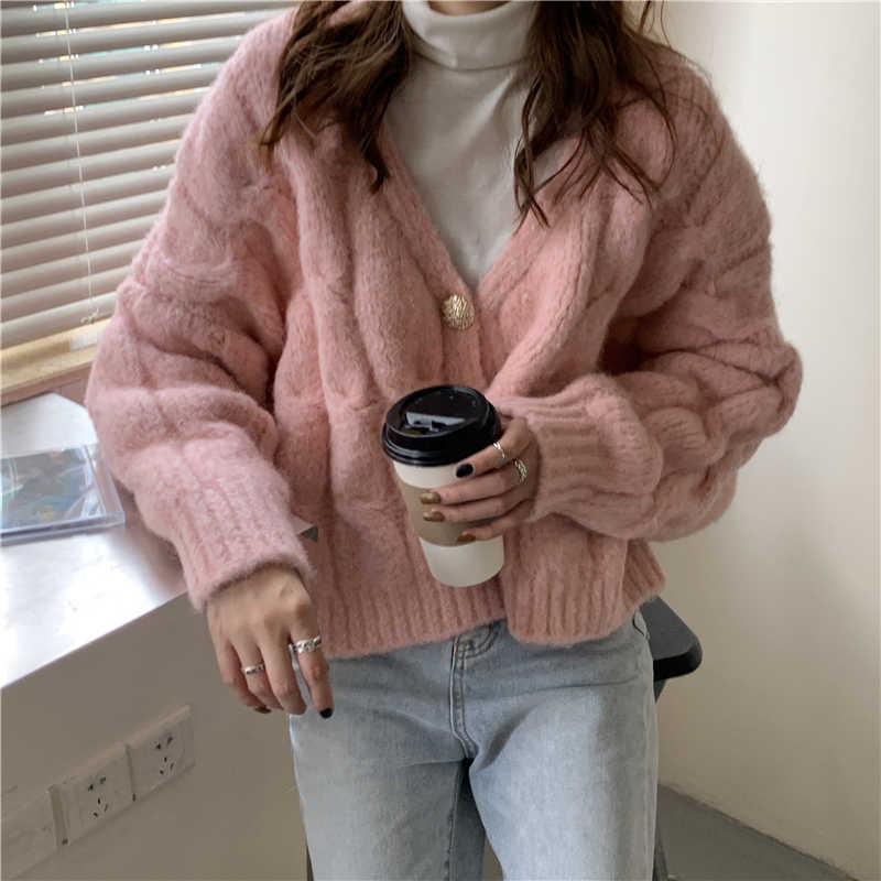 Soft Girl Knitted Cardigan