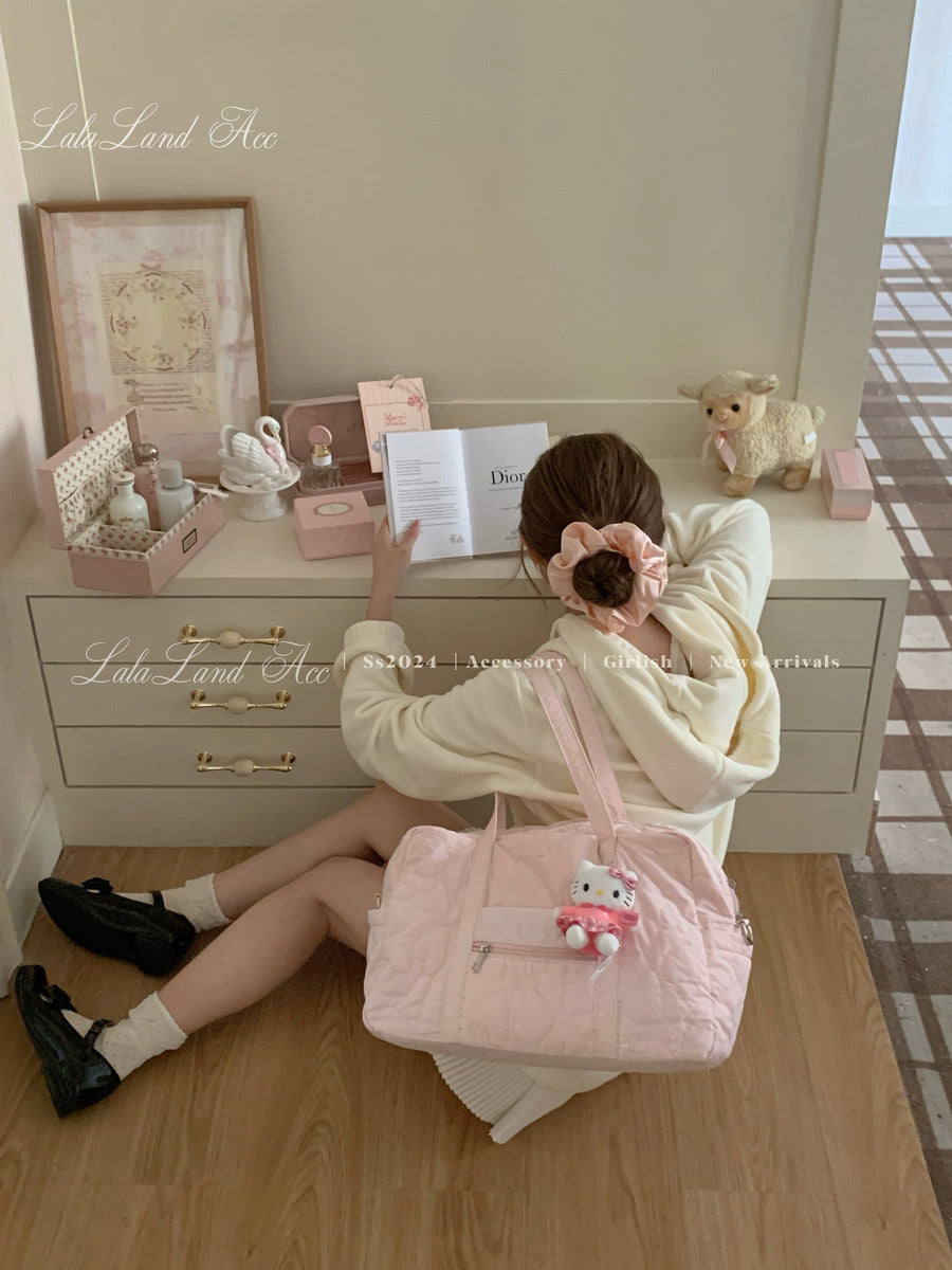 cute homemade trolley travel bag