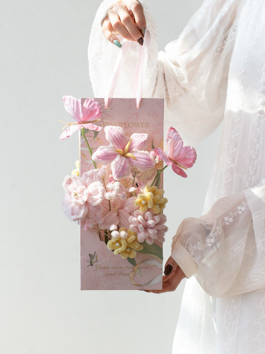 Handmade Chenille Stem Bouquet – Finished Product