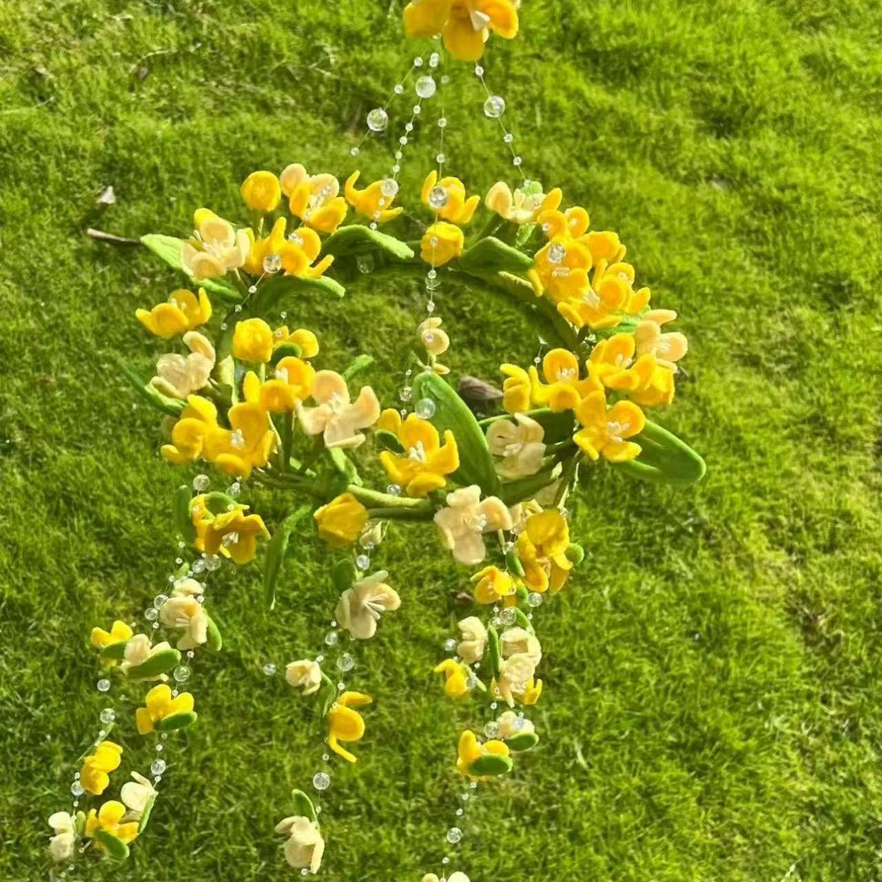 handmade Twisting stick osmanthus wind chime