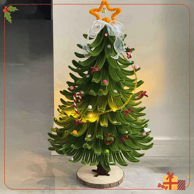 diy Twisting stick Christmas tree material package