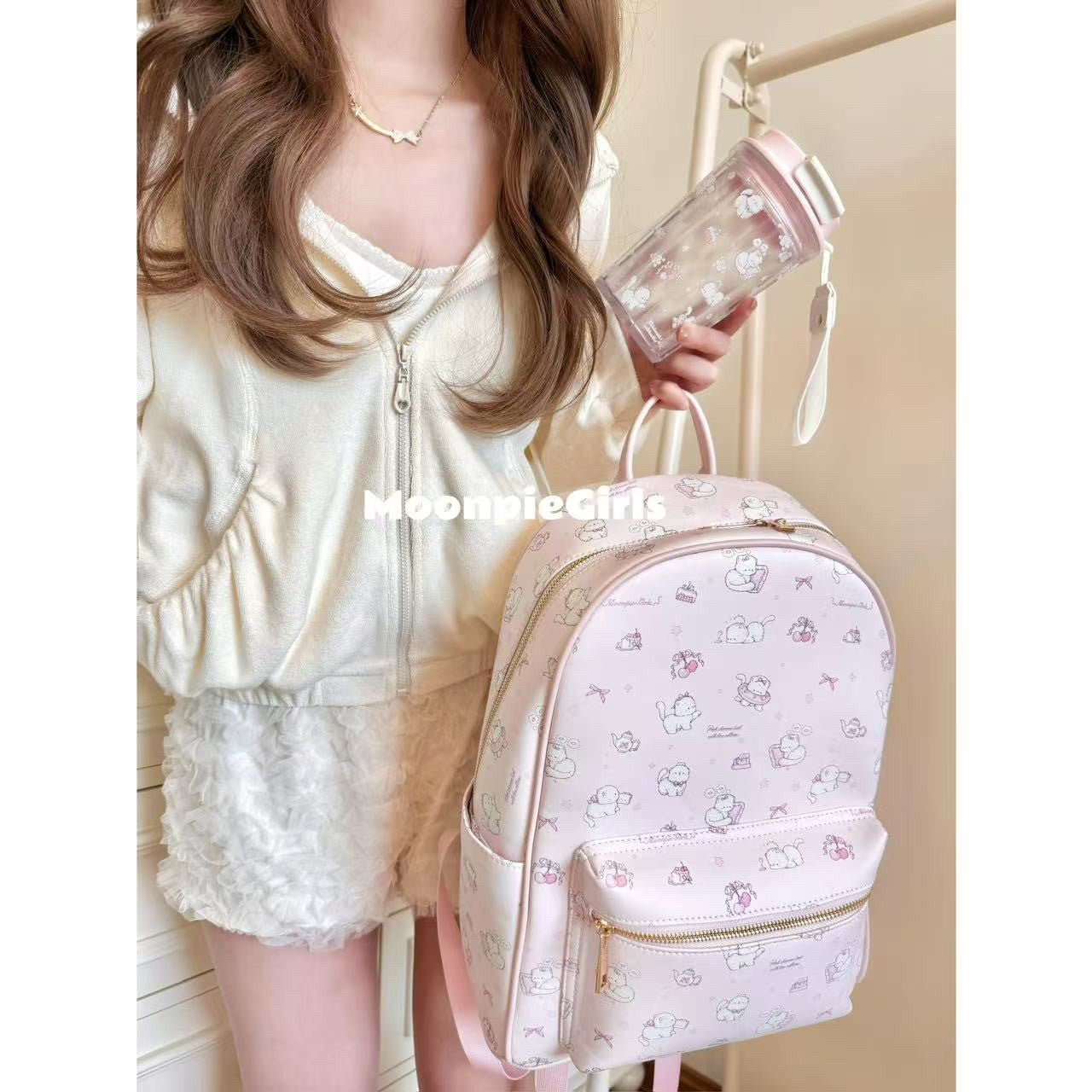 kawaii cats backpack