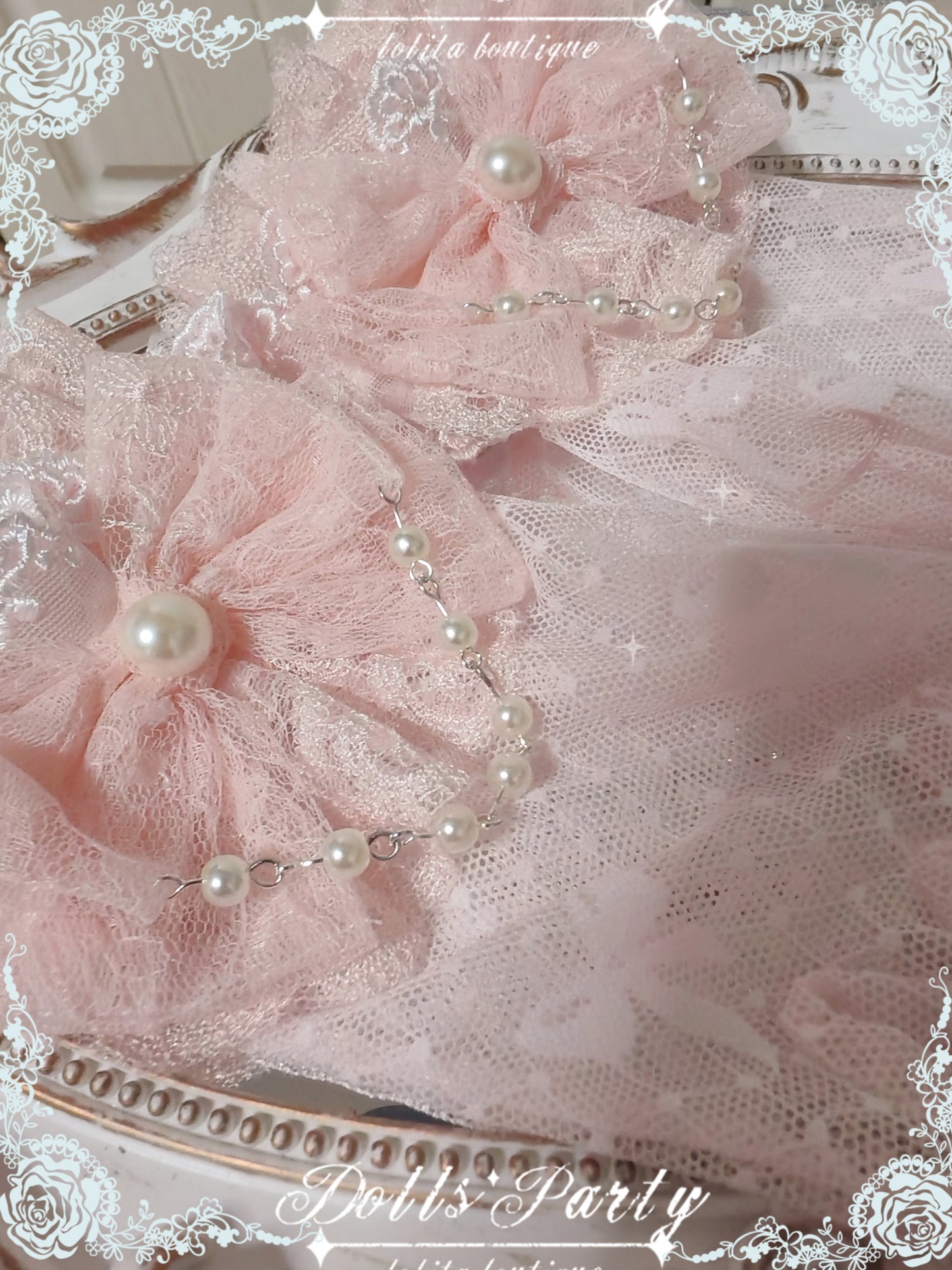 Lolita Handmade Lace Gloves