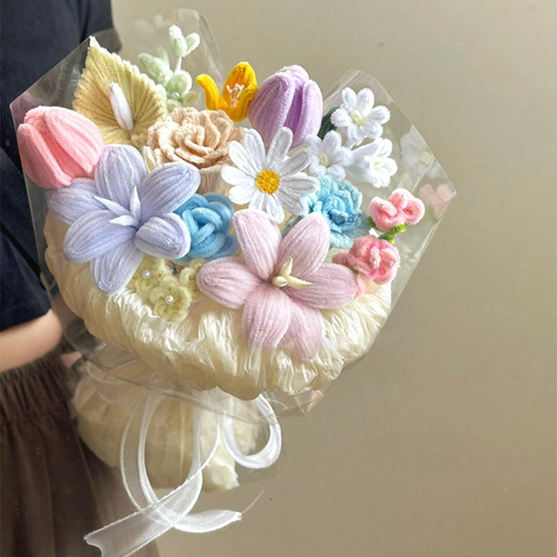 diy twist stick bouquet