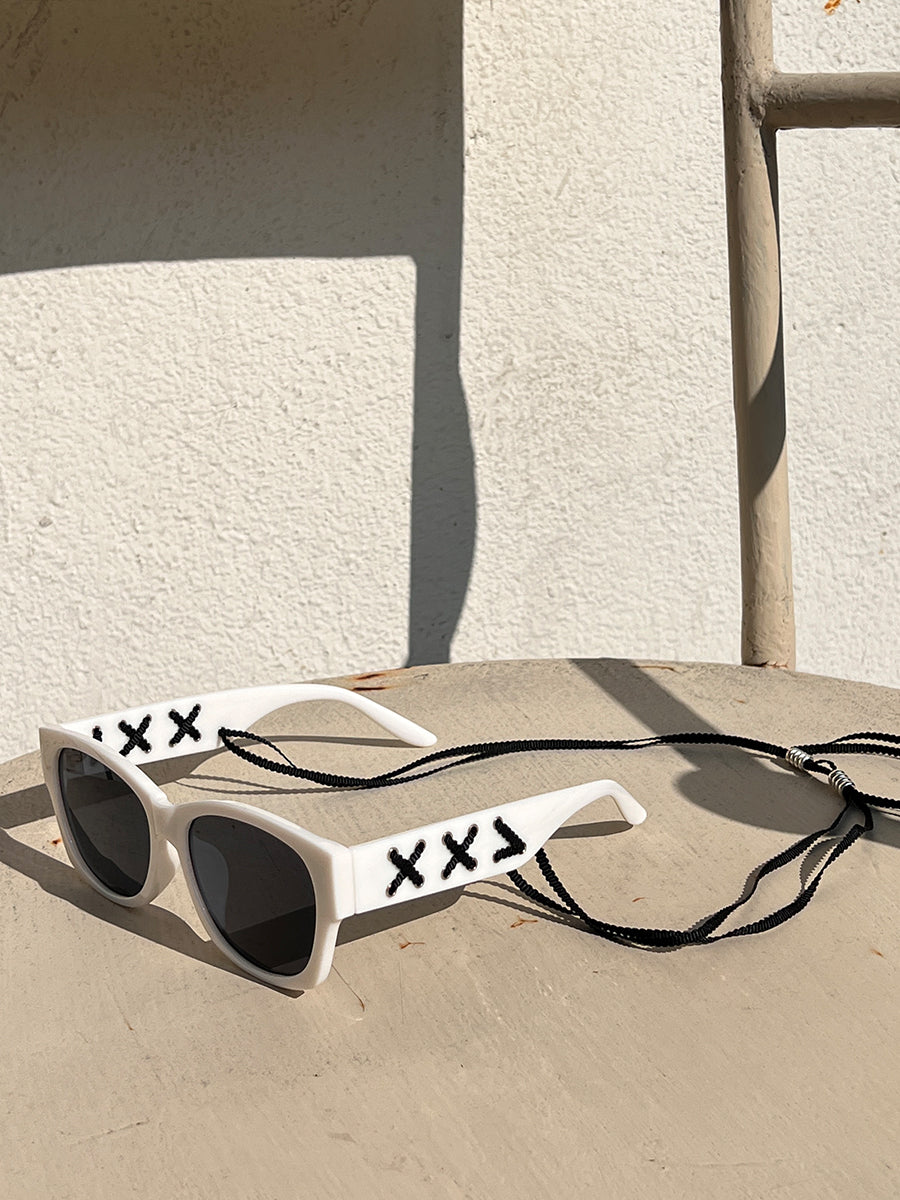 strap bow coquette glasses