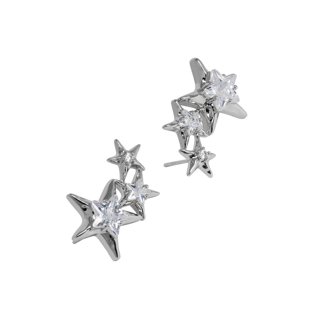 Y2K Star Zircon Earrings