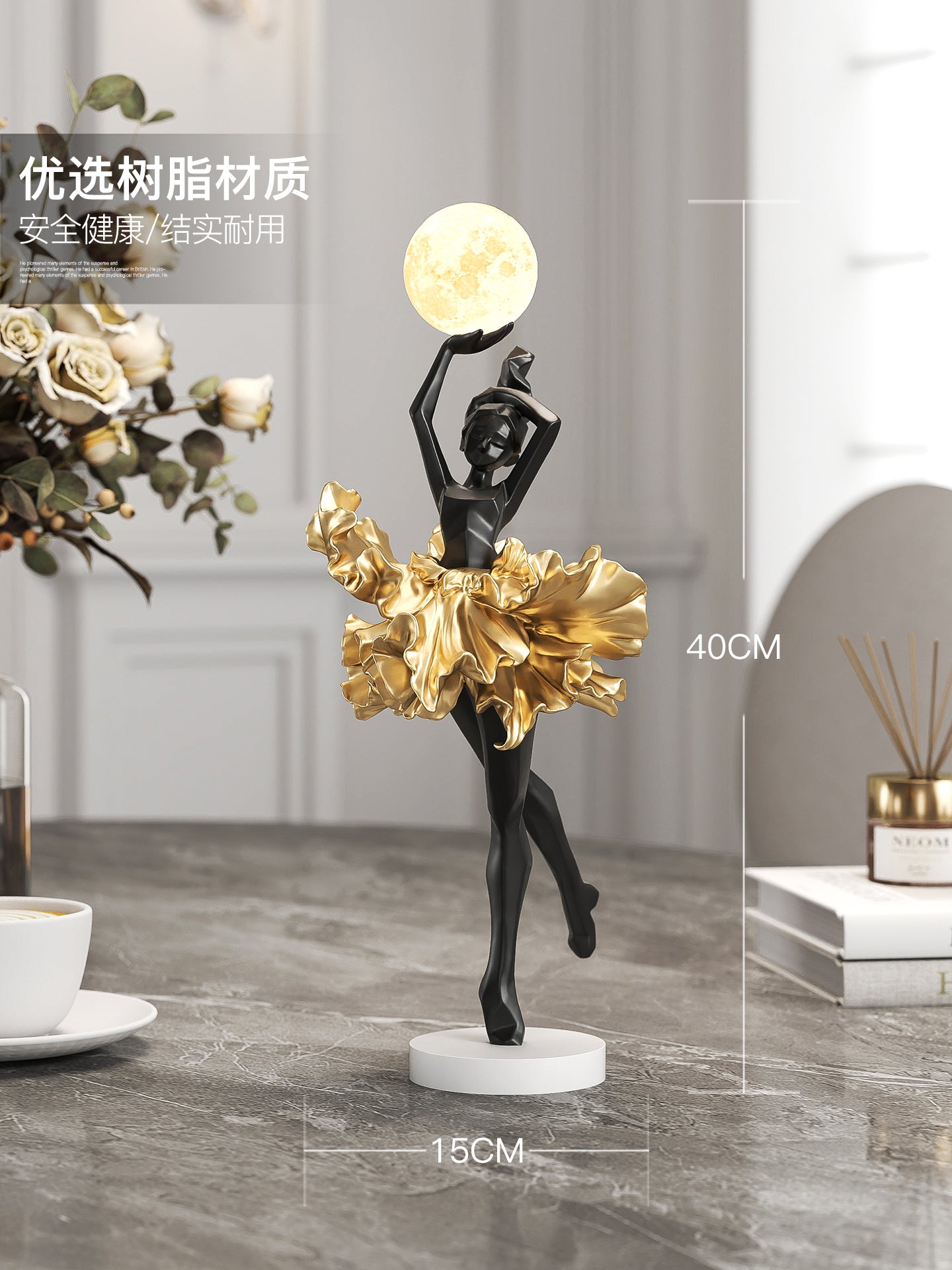 ballet girl night light