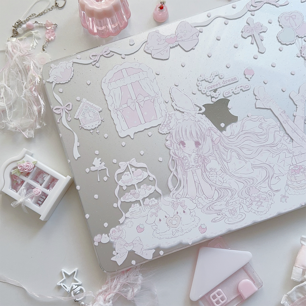 MacBook angel heart protective case