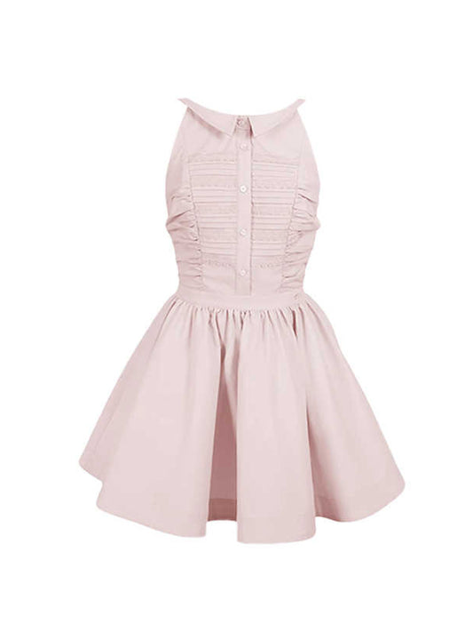 Pure Desire Shirt Pleated Dress