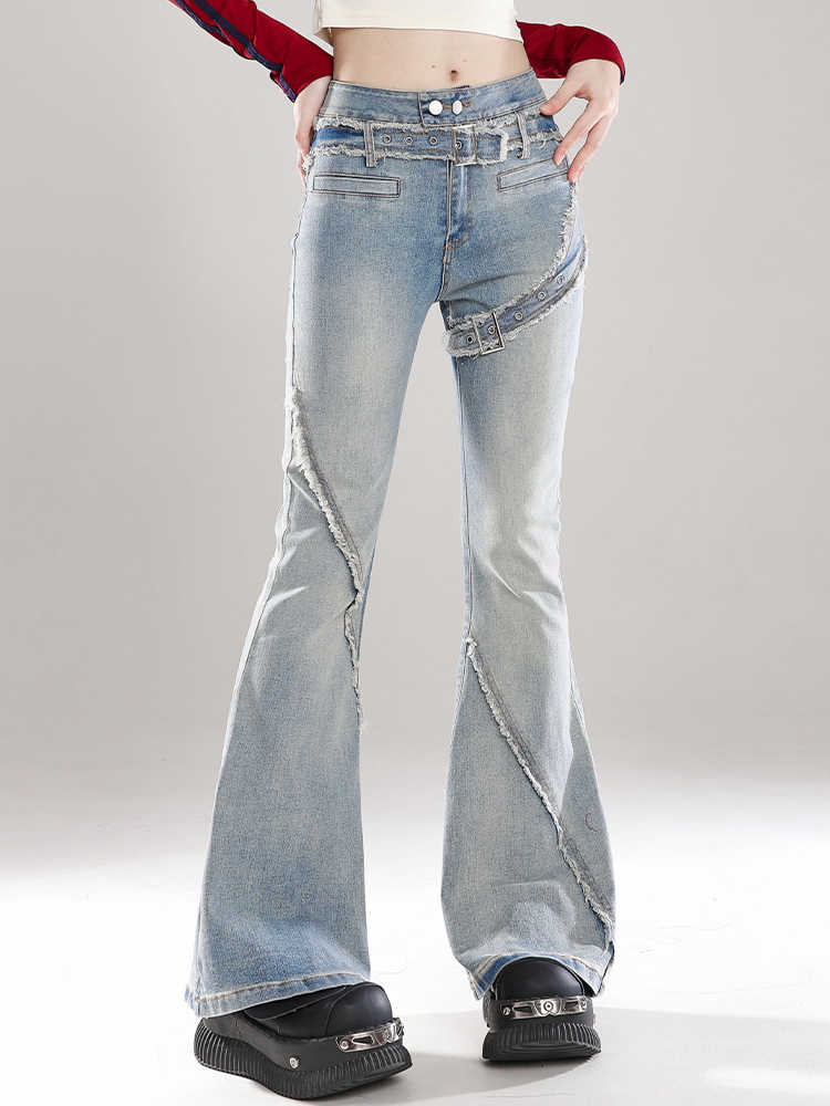 Coquette Designed Bootcut Jeans