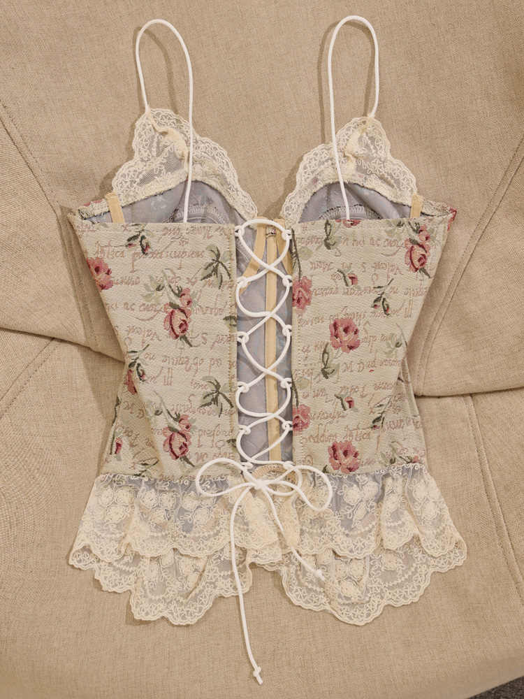Retro Floral Camisole