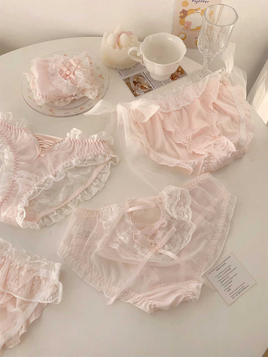 Morihi Kazuye Lace Bow Panties
