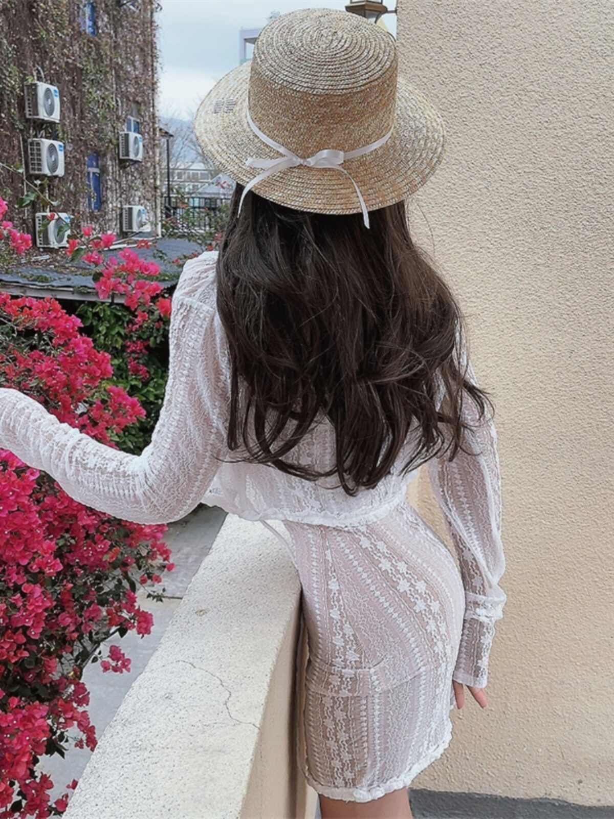 Fairy Lace Suspender Dress