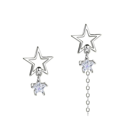 Star Girl Tassel Earrings