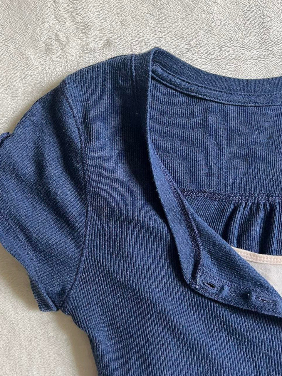 vintage blue shirt