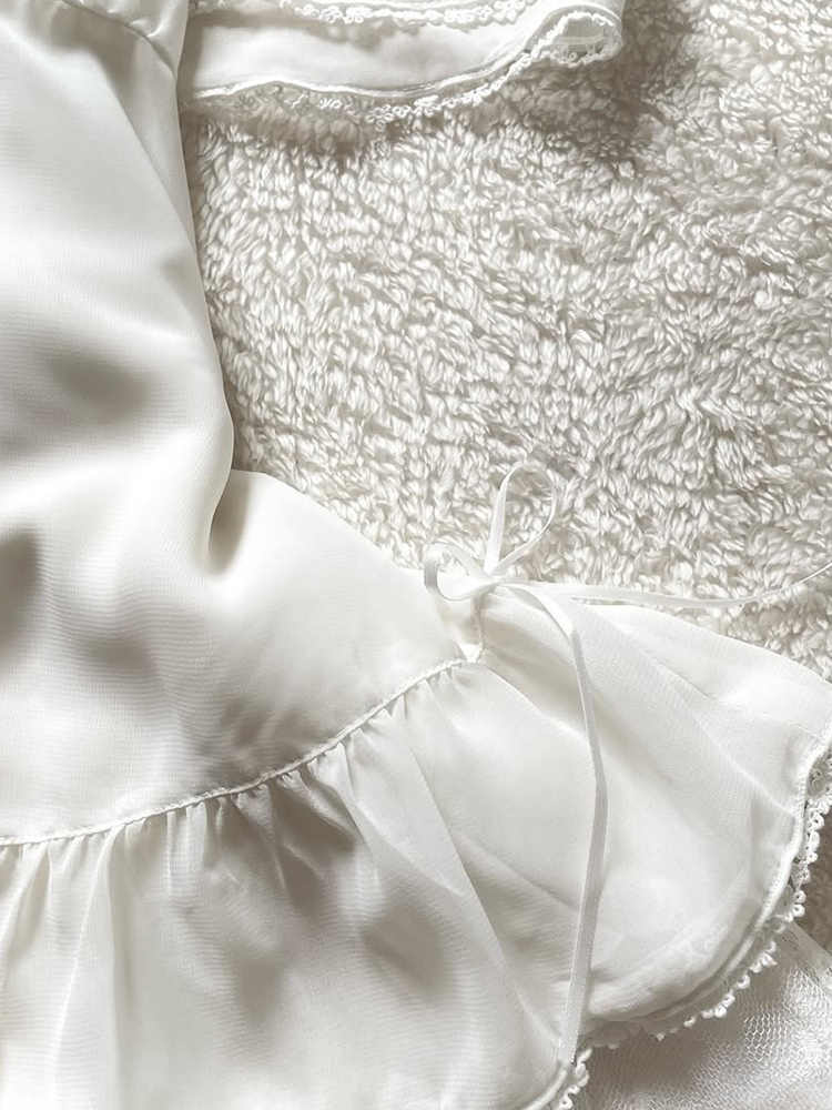 Retro Lace White Shirt