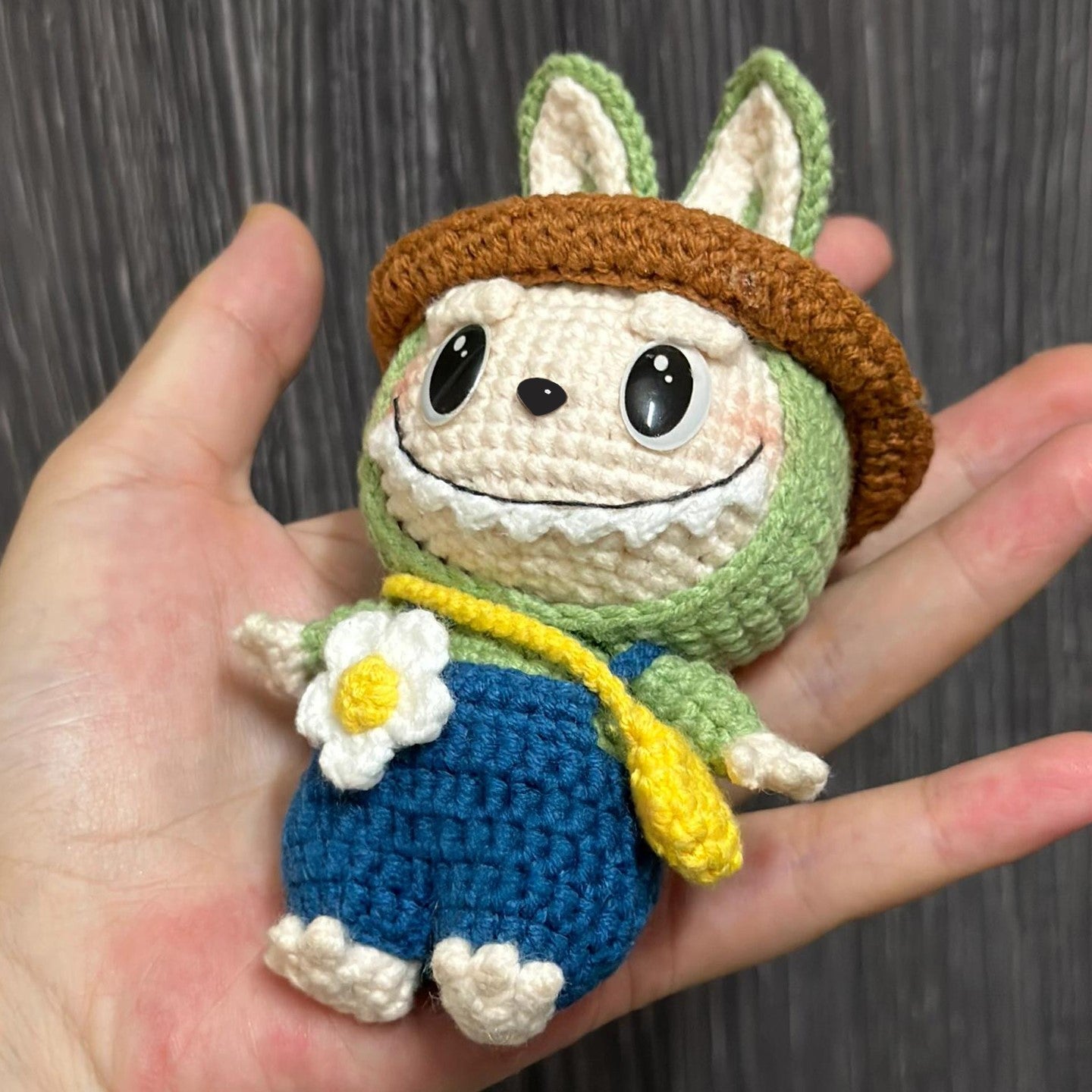 diy wool cute bag pendant