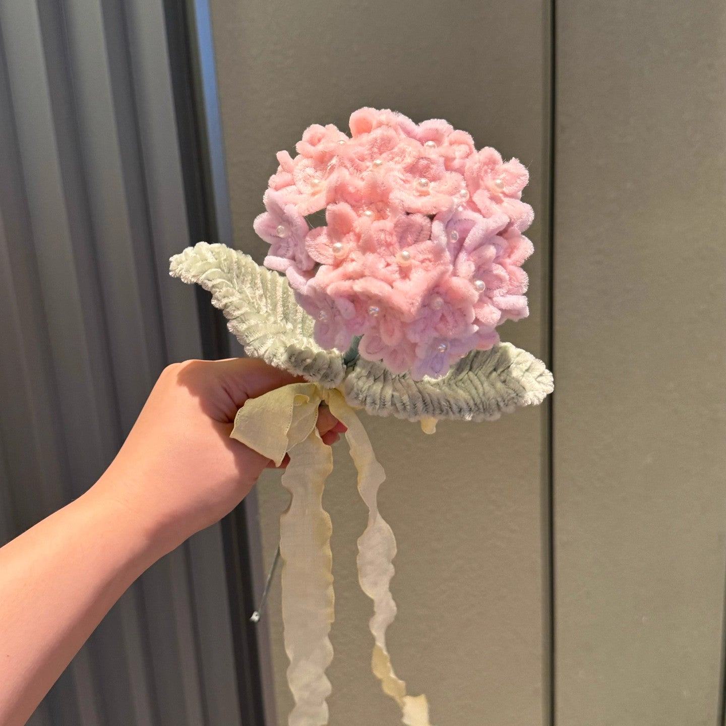 Hydrangea Bouquet DIY Chenille Stem Craft Kit