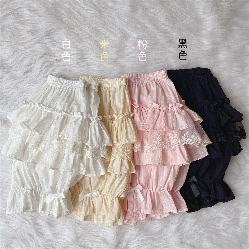 ruffled kawaii shorts