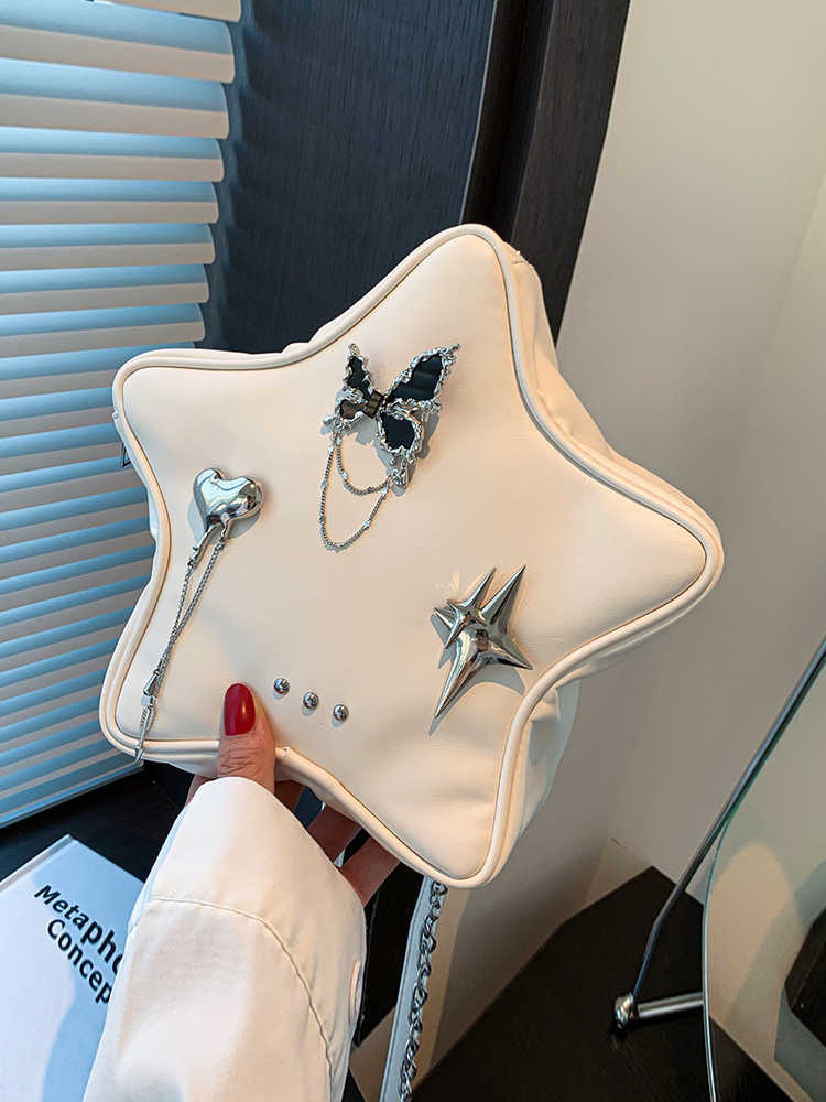 Y2K Star Chain Backpack