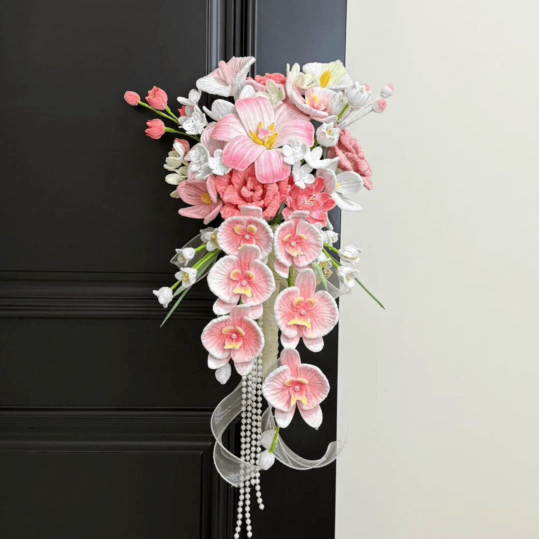DIY Chenille Stem Bridal Bouquet Craft Kit
