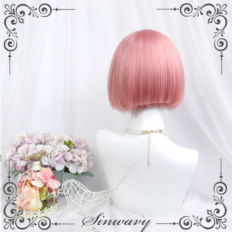 Pink Lolita Straight Wig