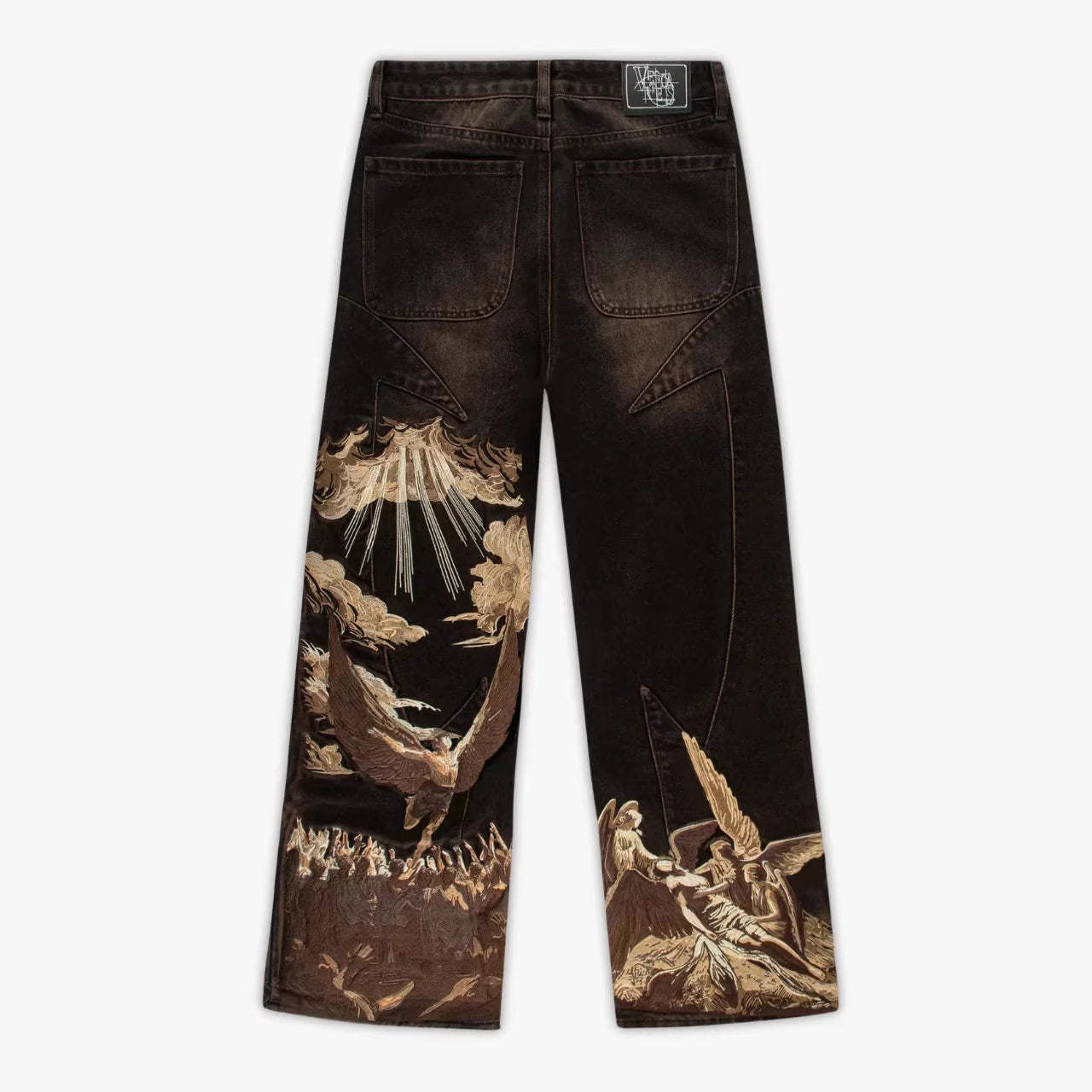 Y2K Vintage Wide-Leg Pants